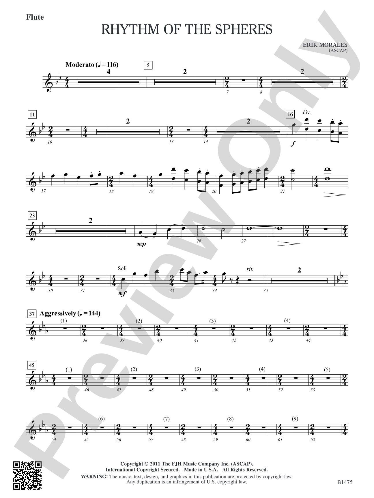 Rhythm of the Spheres: Flute