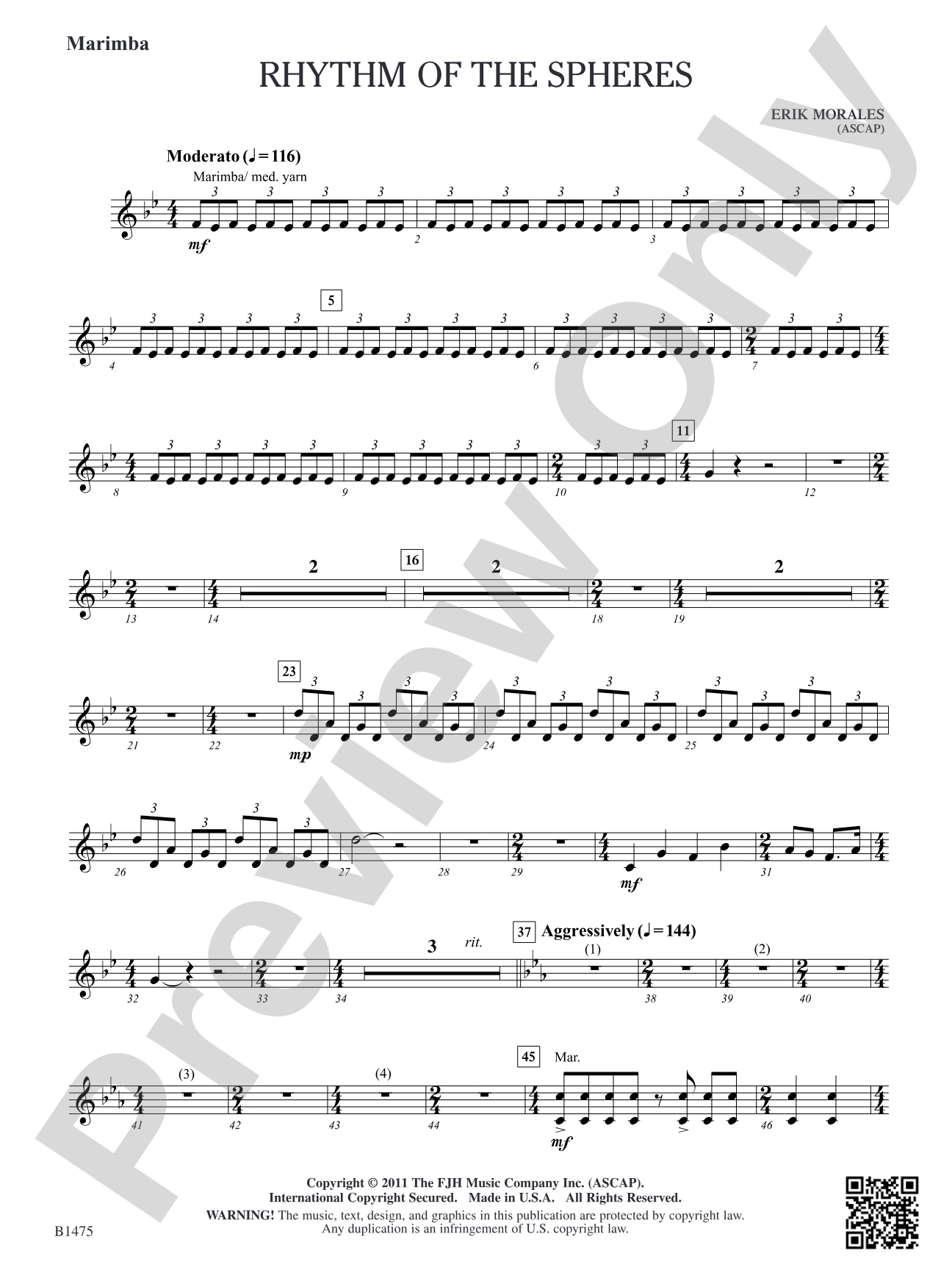 Rhythm of the Spheres: Marimba