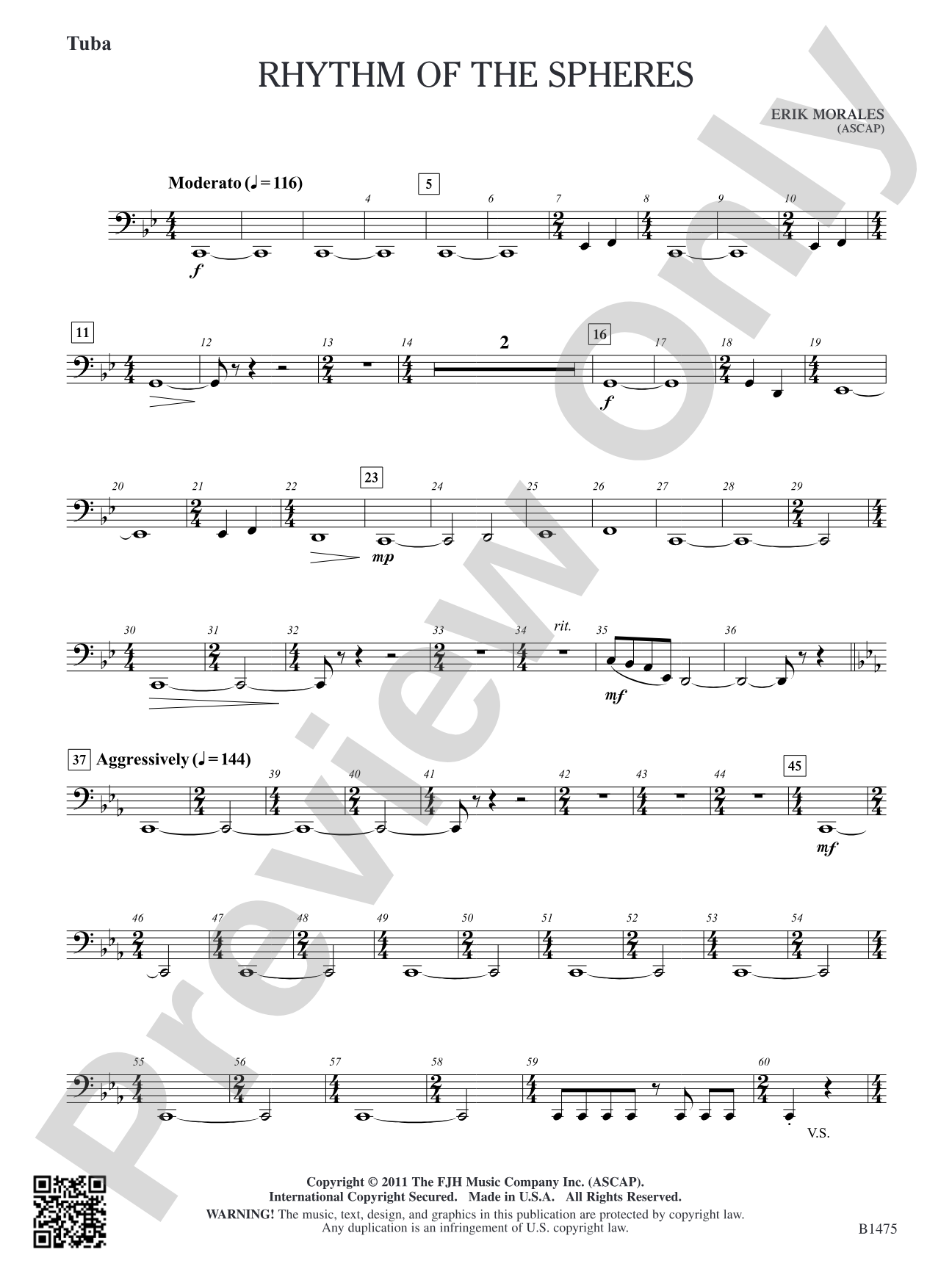 Rhythm of the Spheres: Tuba