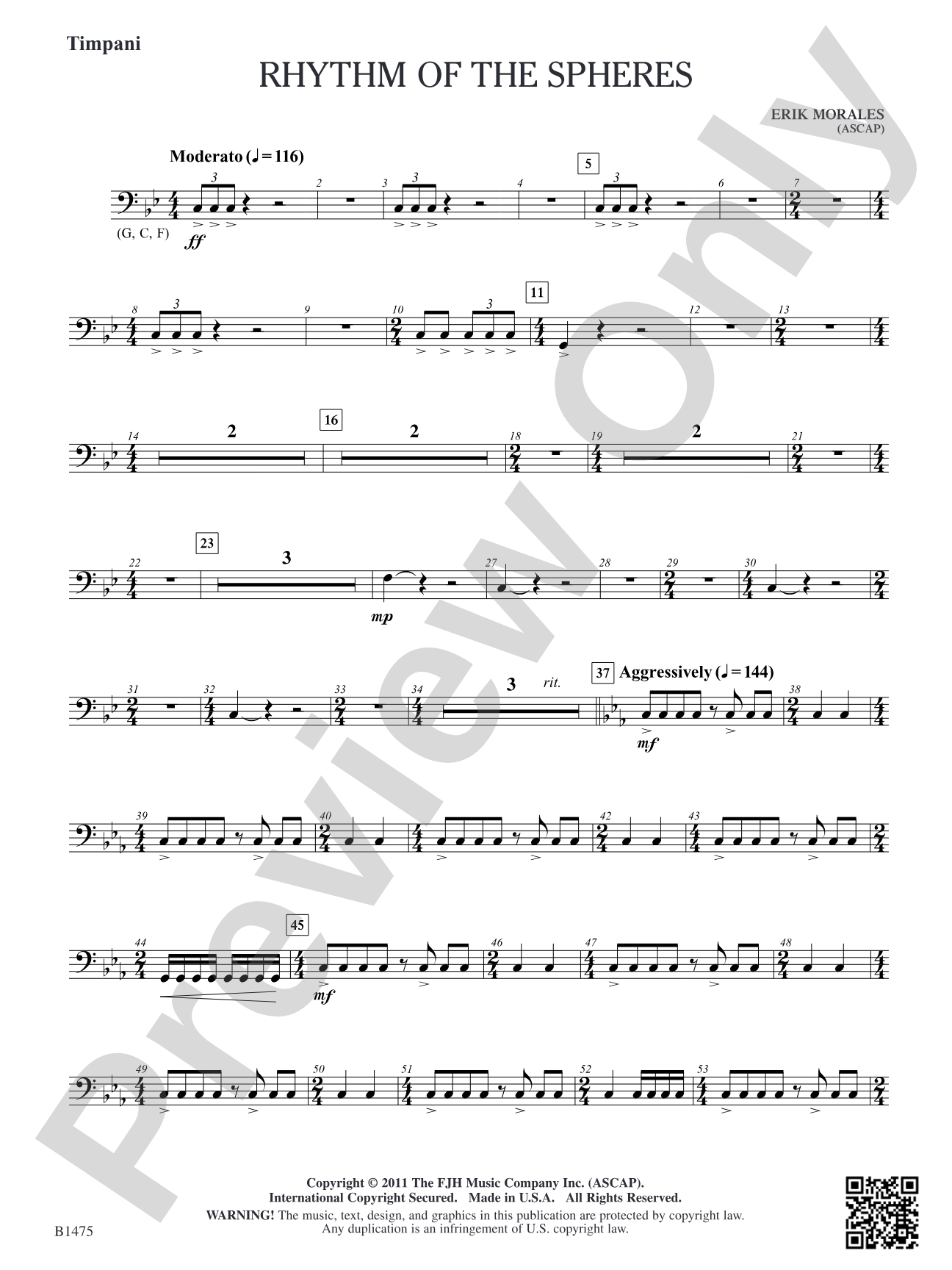Rhythm of the Spheres: Timpani