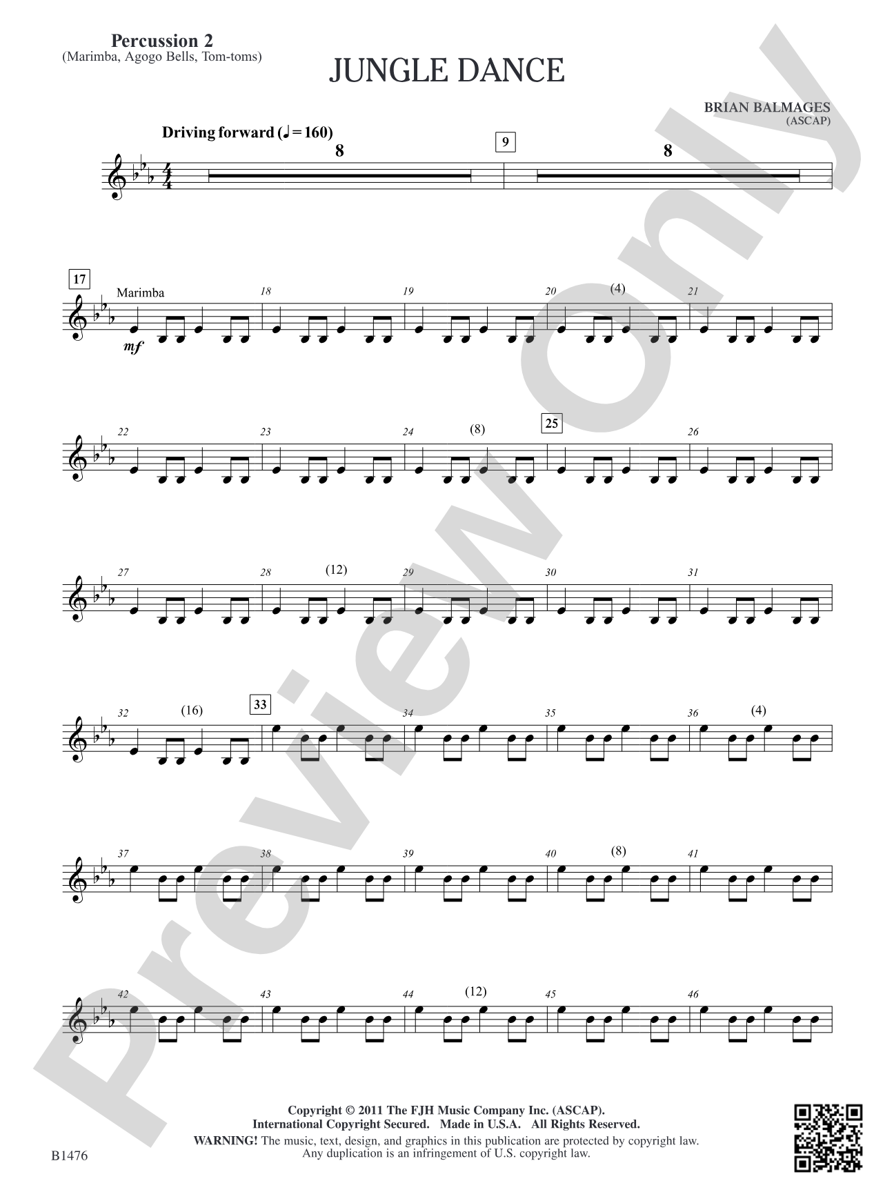 Jungle Dance: Percussion 2