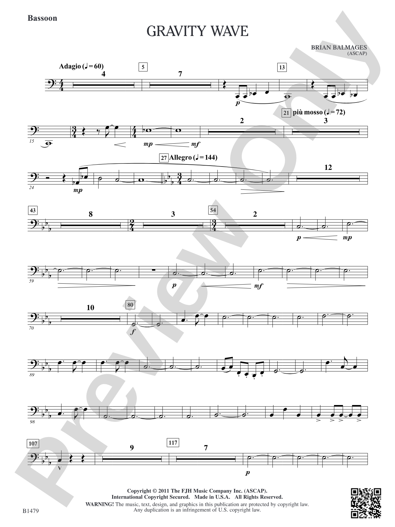 Gravity Wave: Bassoon