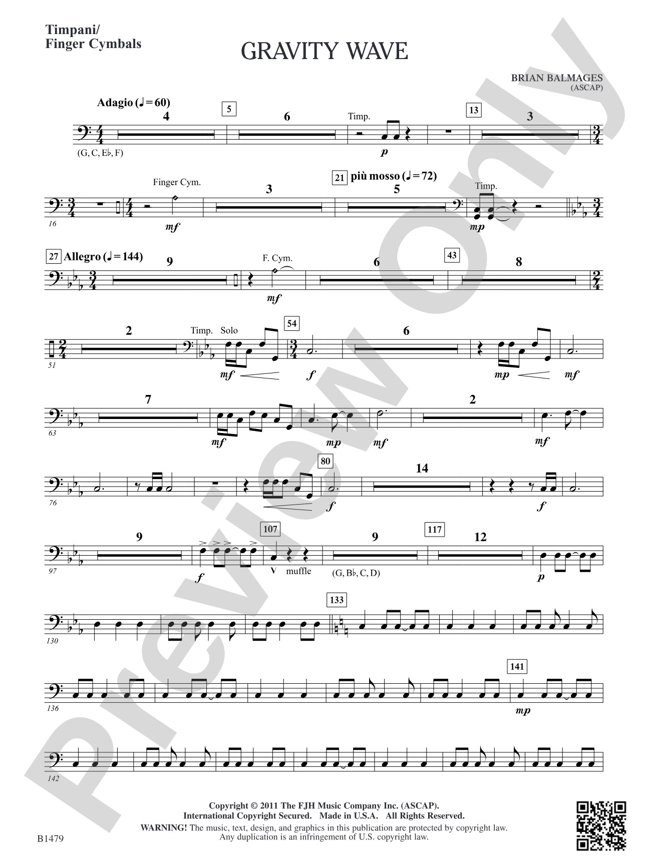 Gravity Wave: Timpani