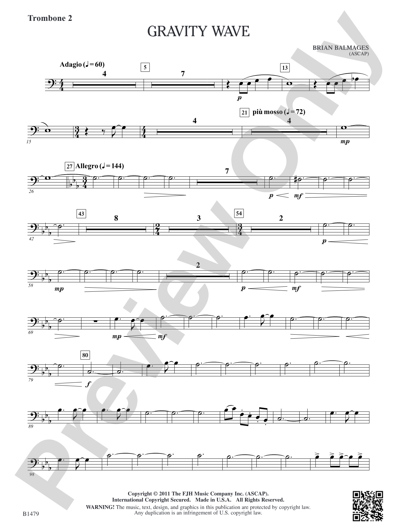 Gravity Wave: Trombone 2