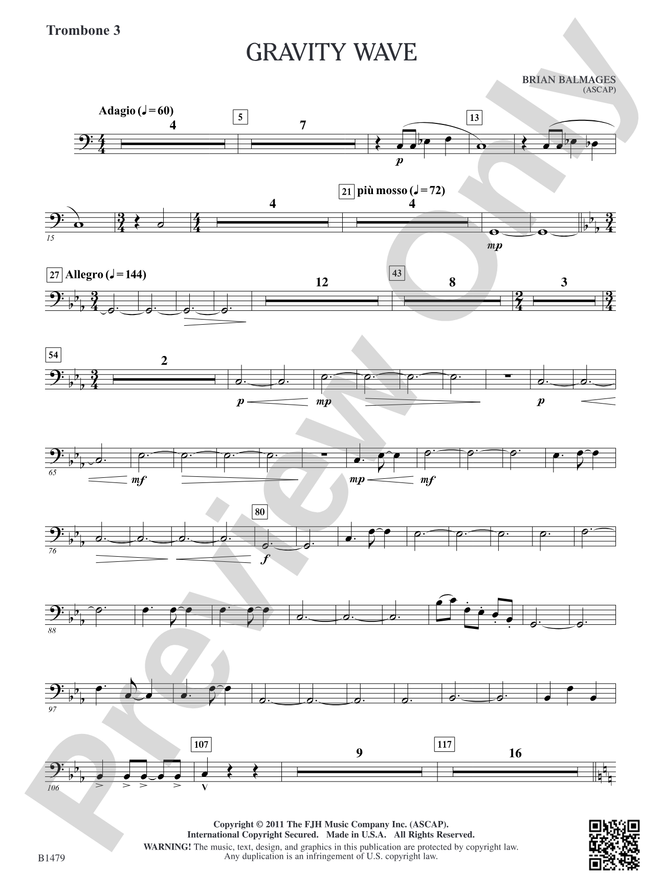 Gravity Wave: Trombone 3