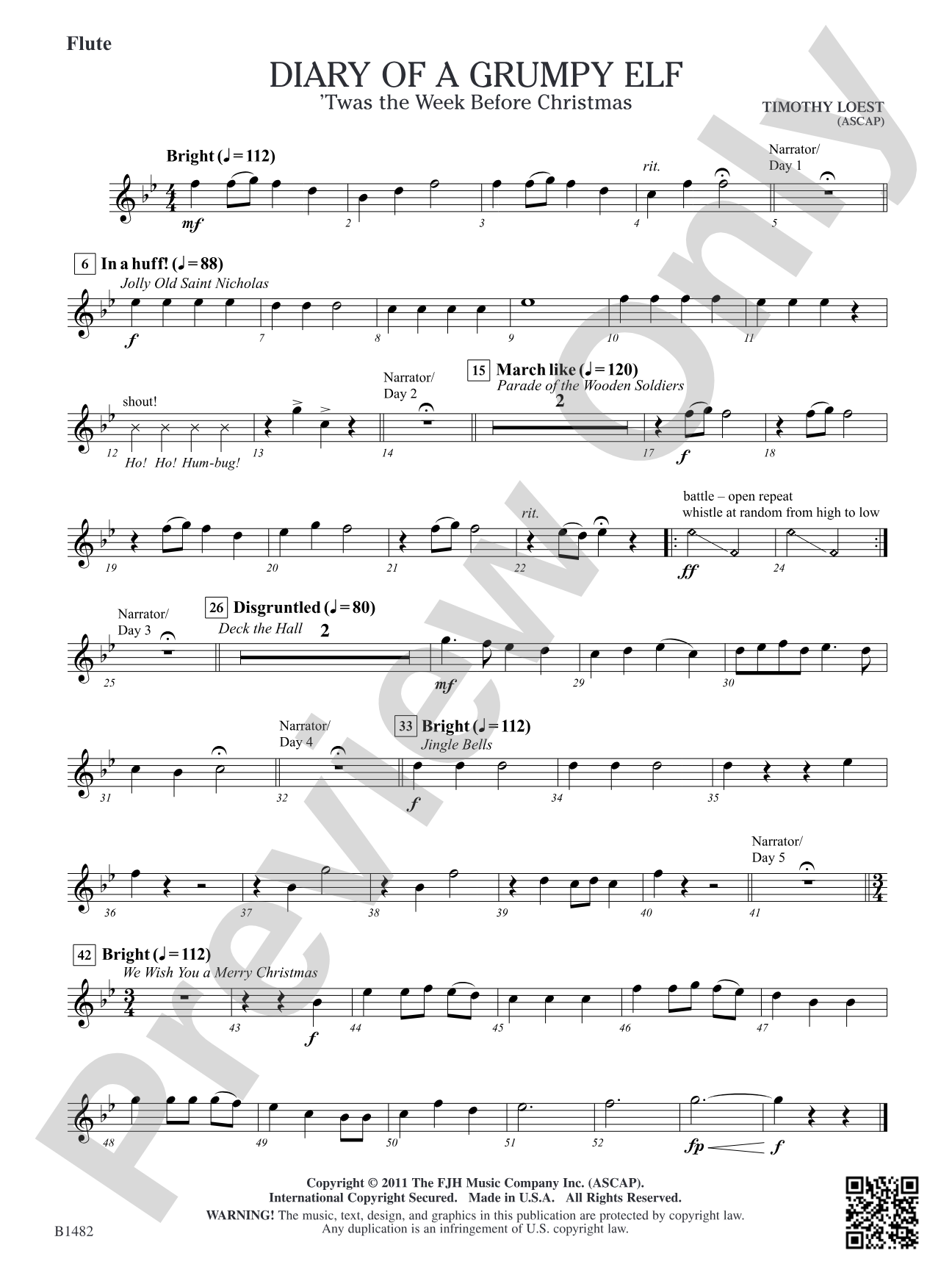 Diary of a Grumpy Elf: Flute