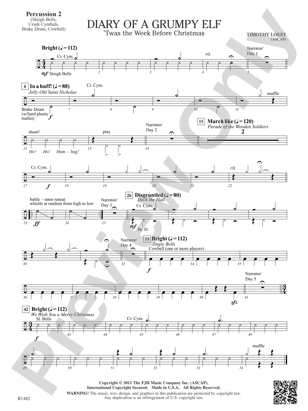 Diary of a Grumpy Elf: Percussion 2