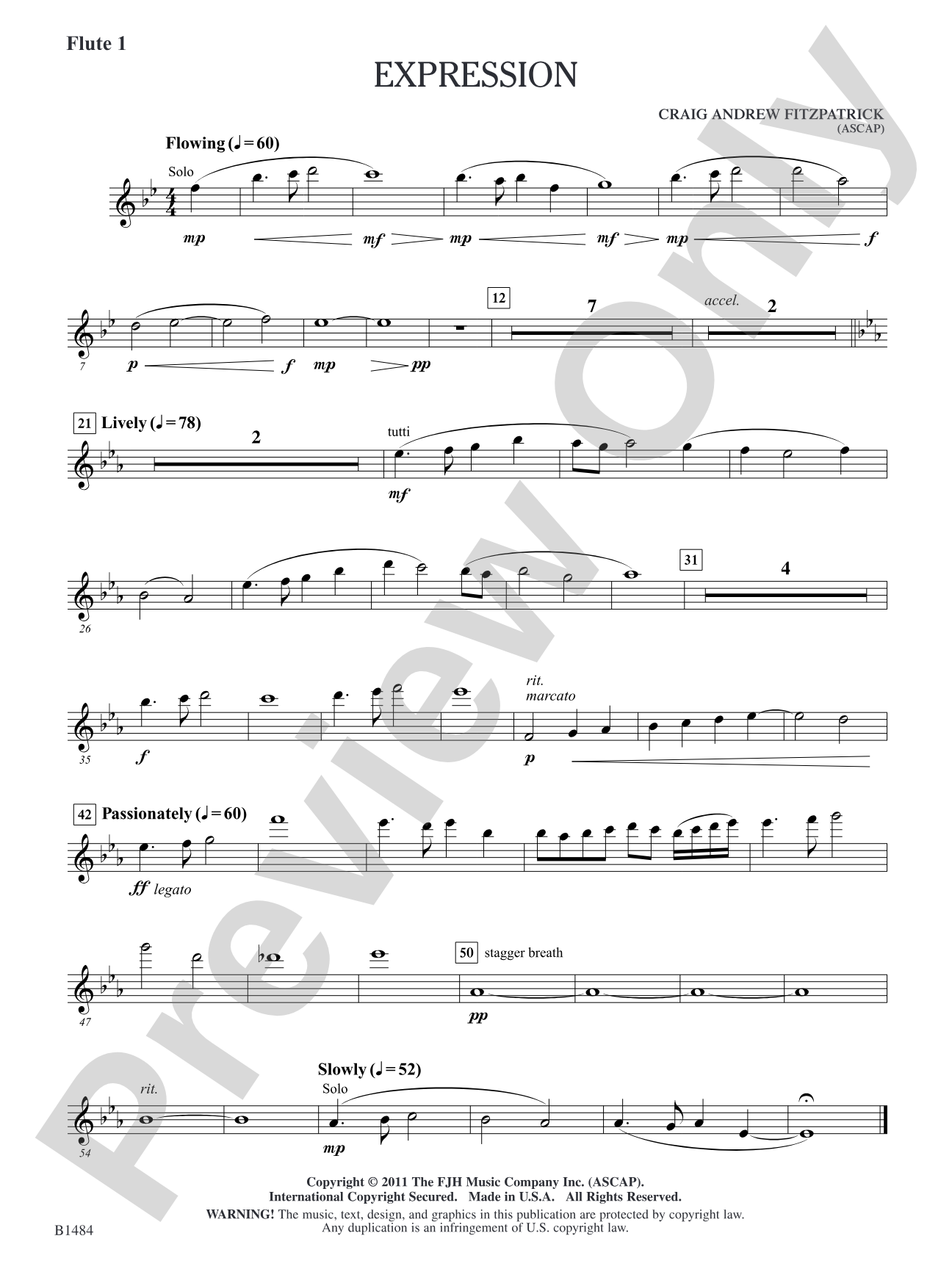 Expression: Flute 1