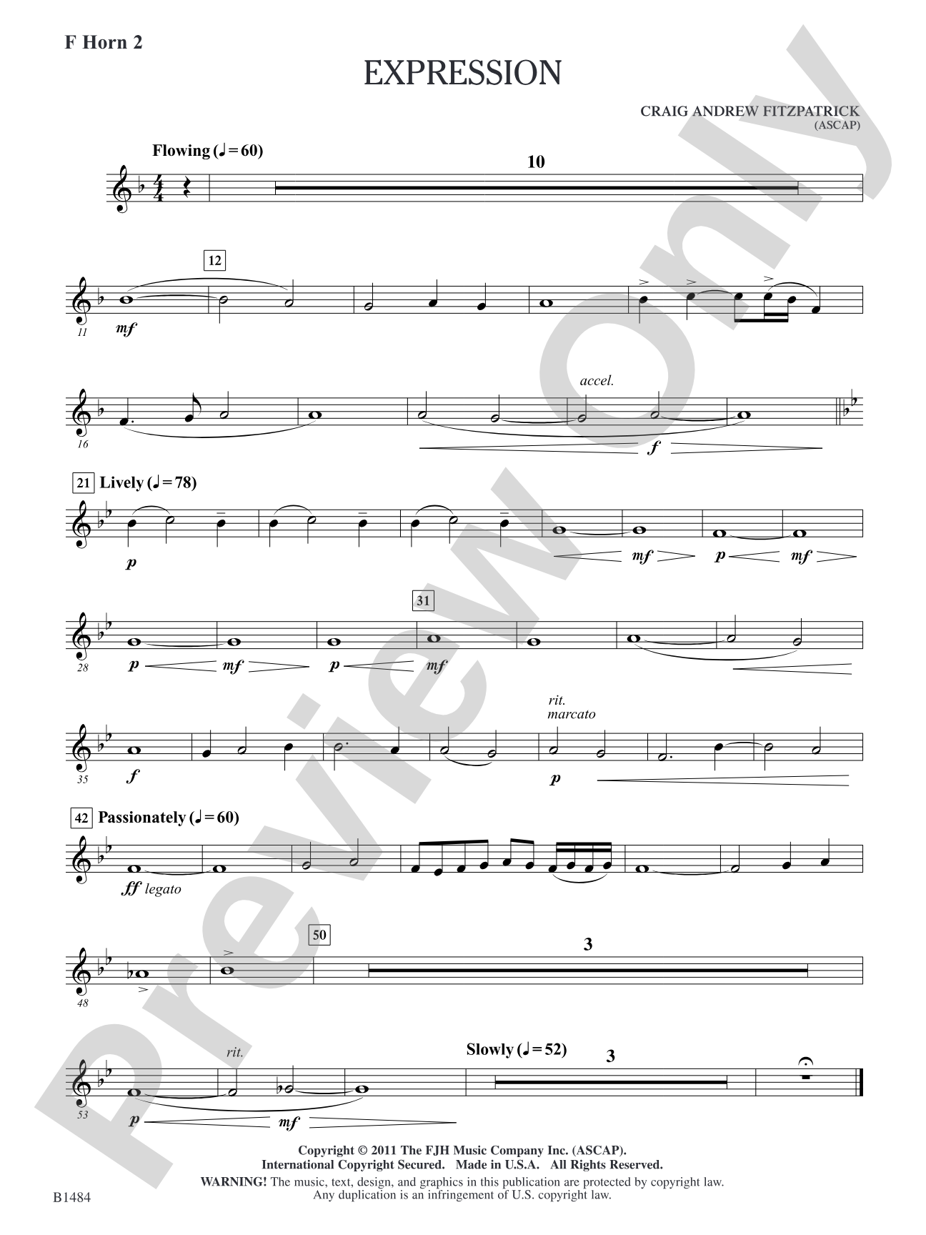Expression: F Horn 2