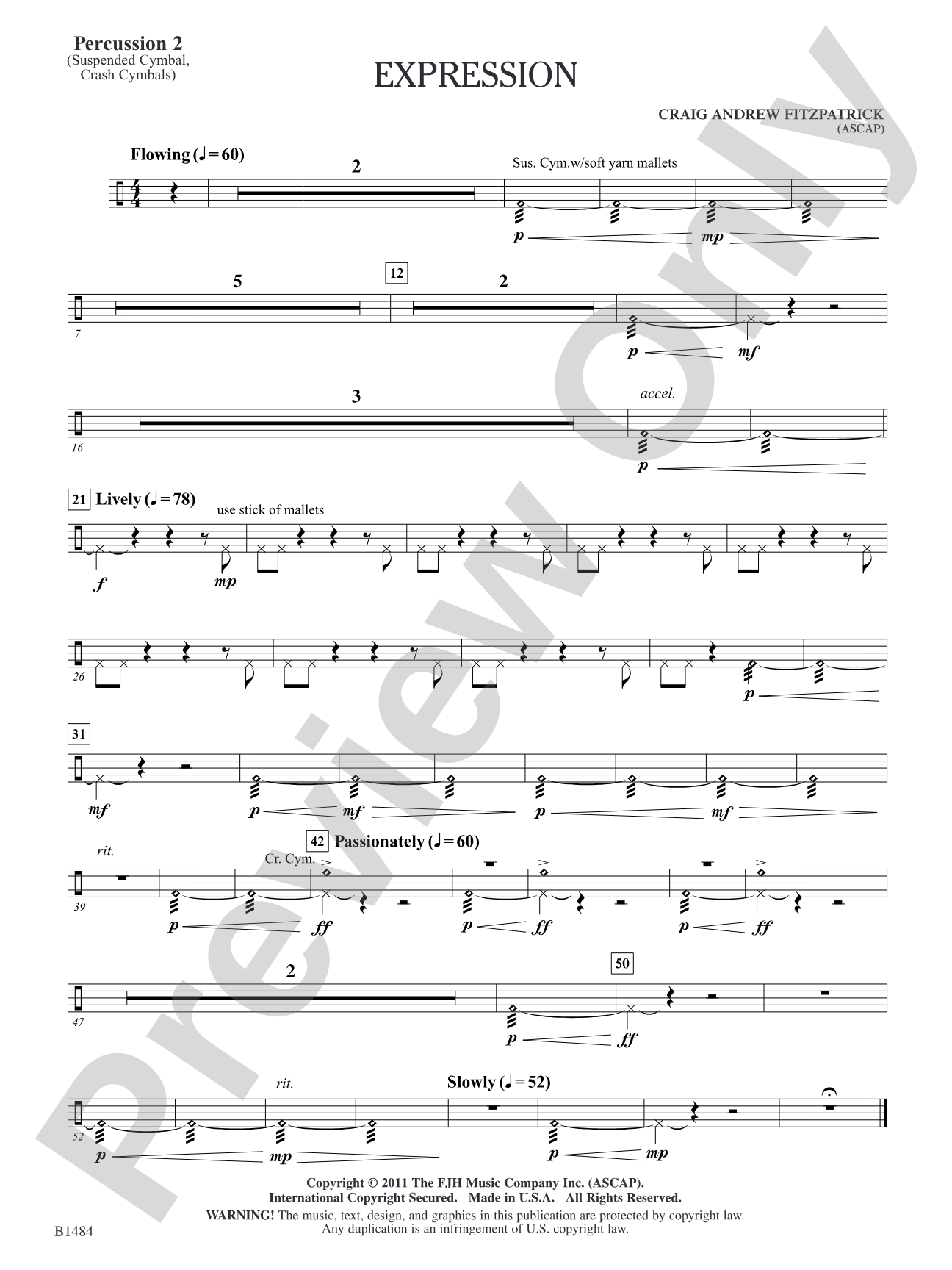 Expression: Percussion 2