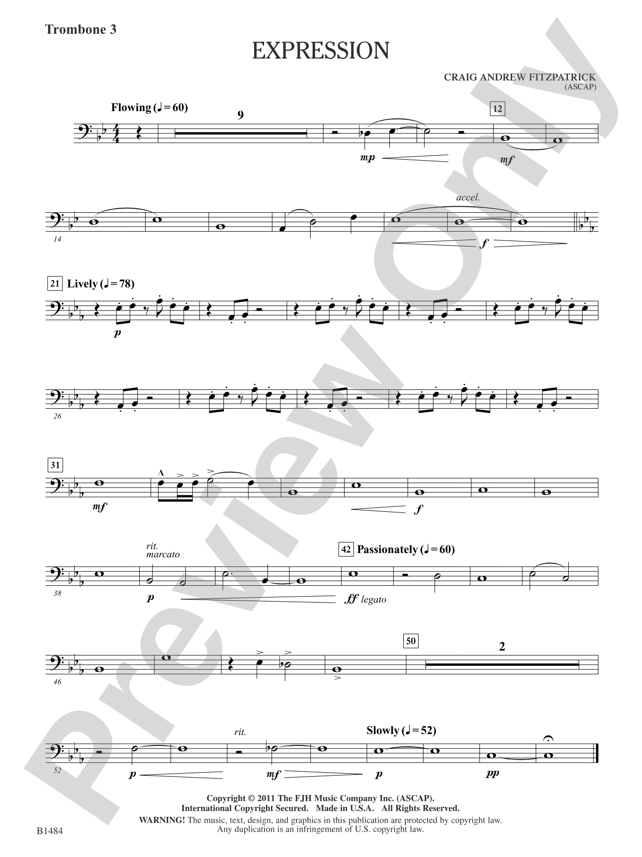 Expression: Trombone 3