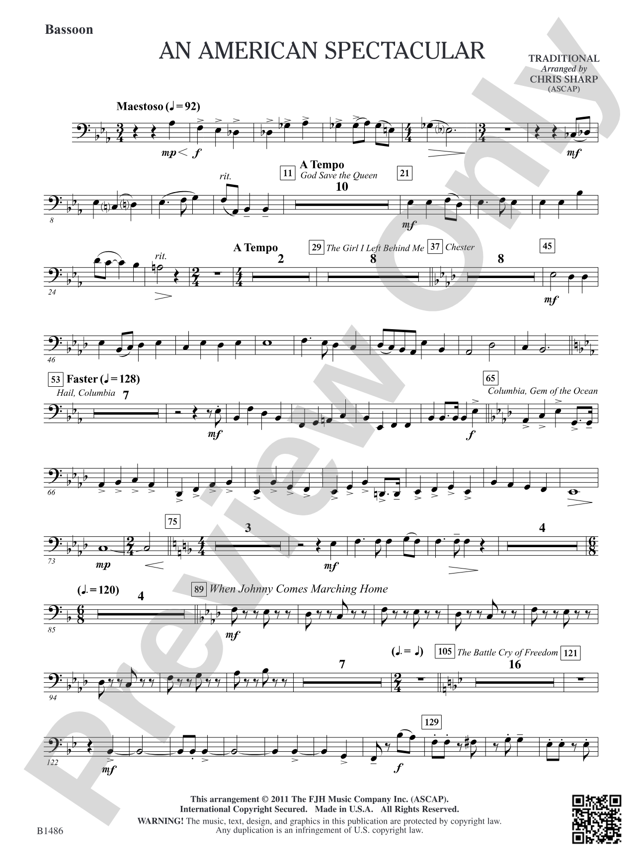 An American Spectacular: Bassoon