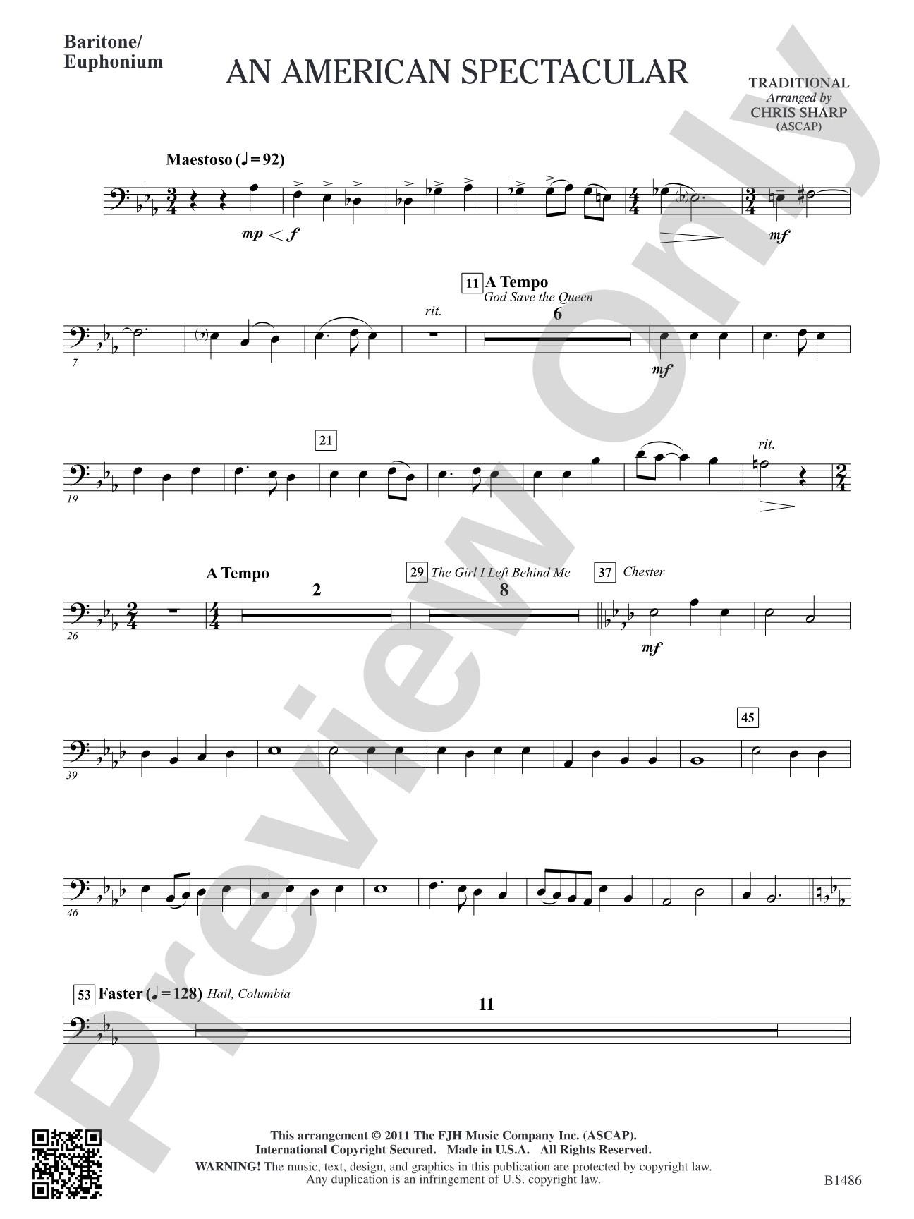 An American Spectacular: Baritone/Euphonium