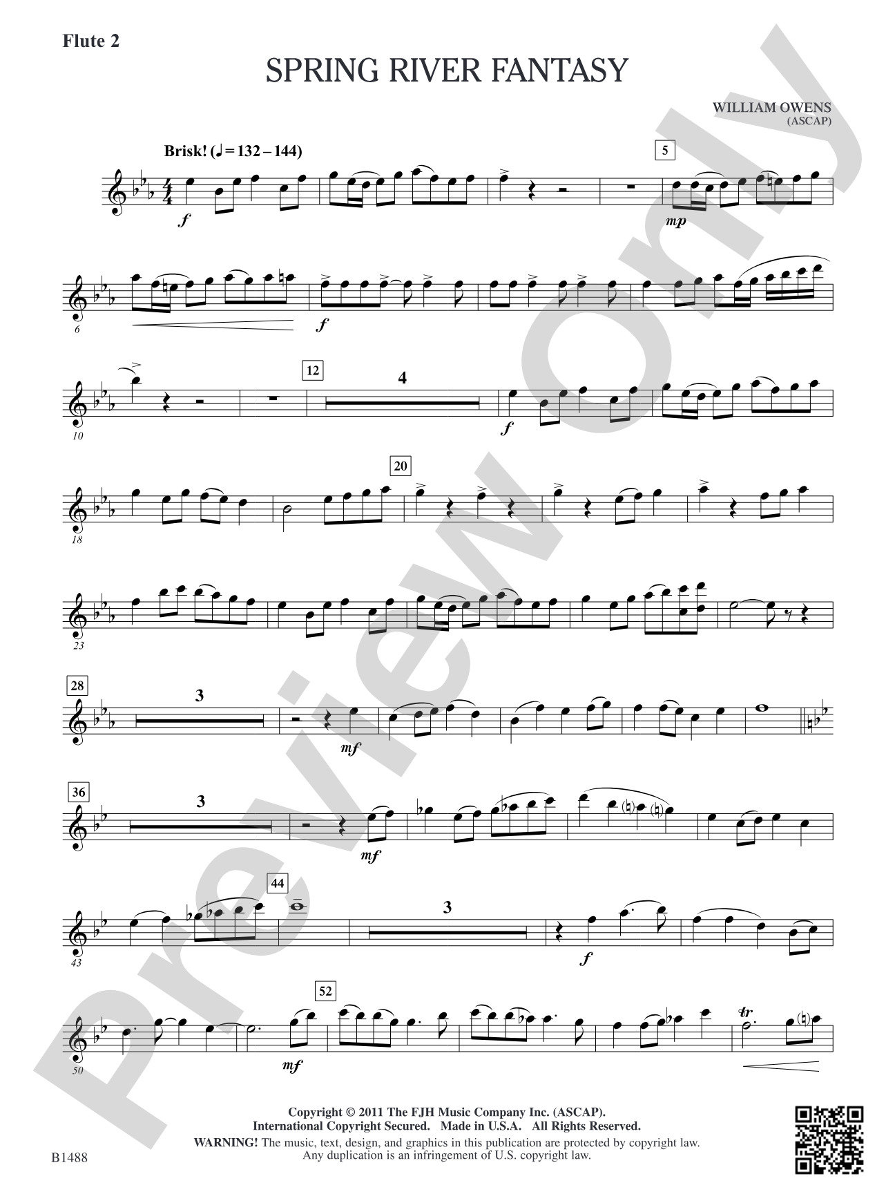 Spring River Fantasy: Flute 2