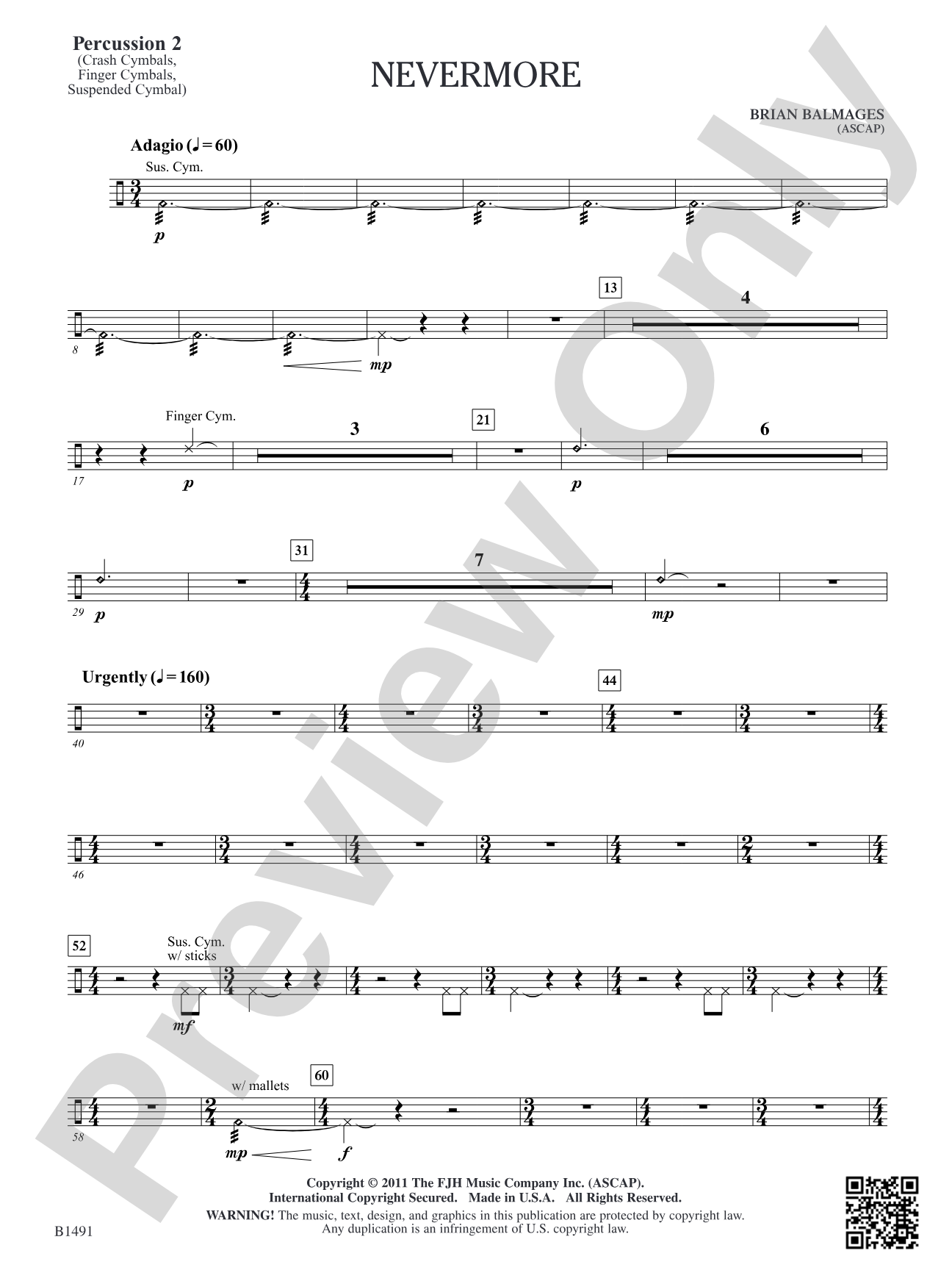 Nevermore: Percussion 2
