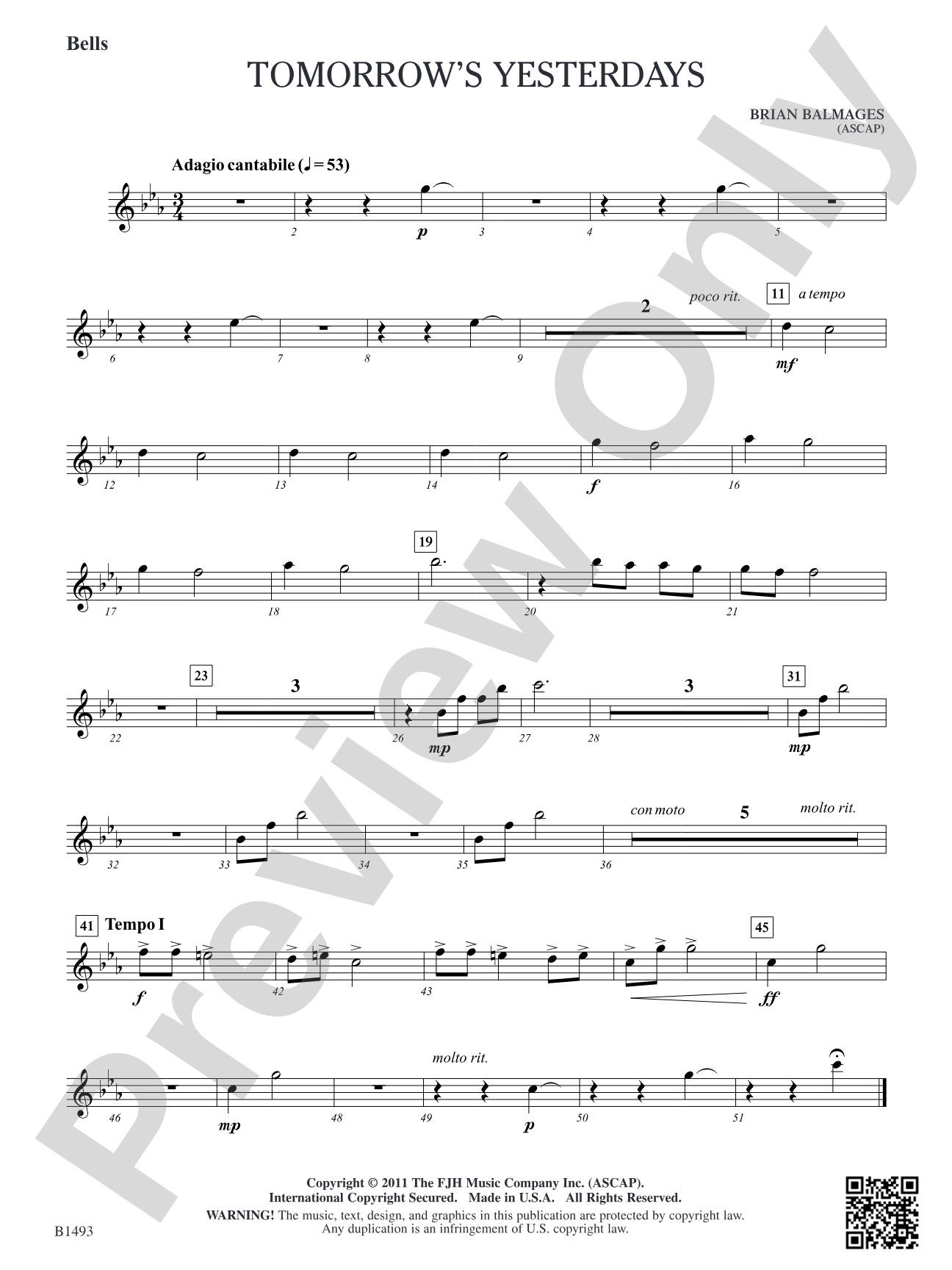 Tomorrow's Yesterdays: Bells