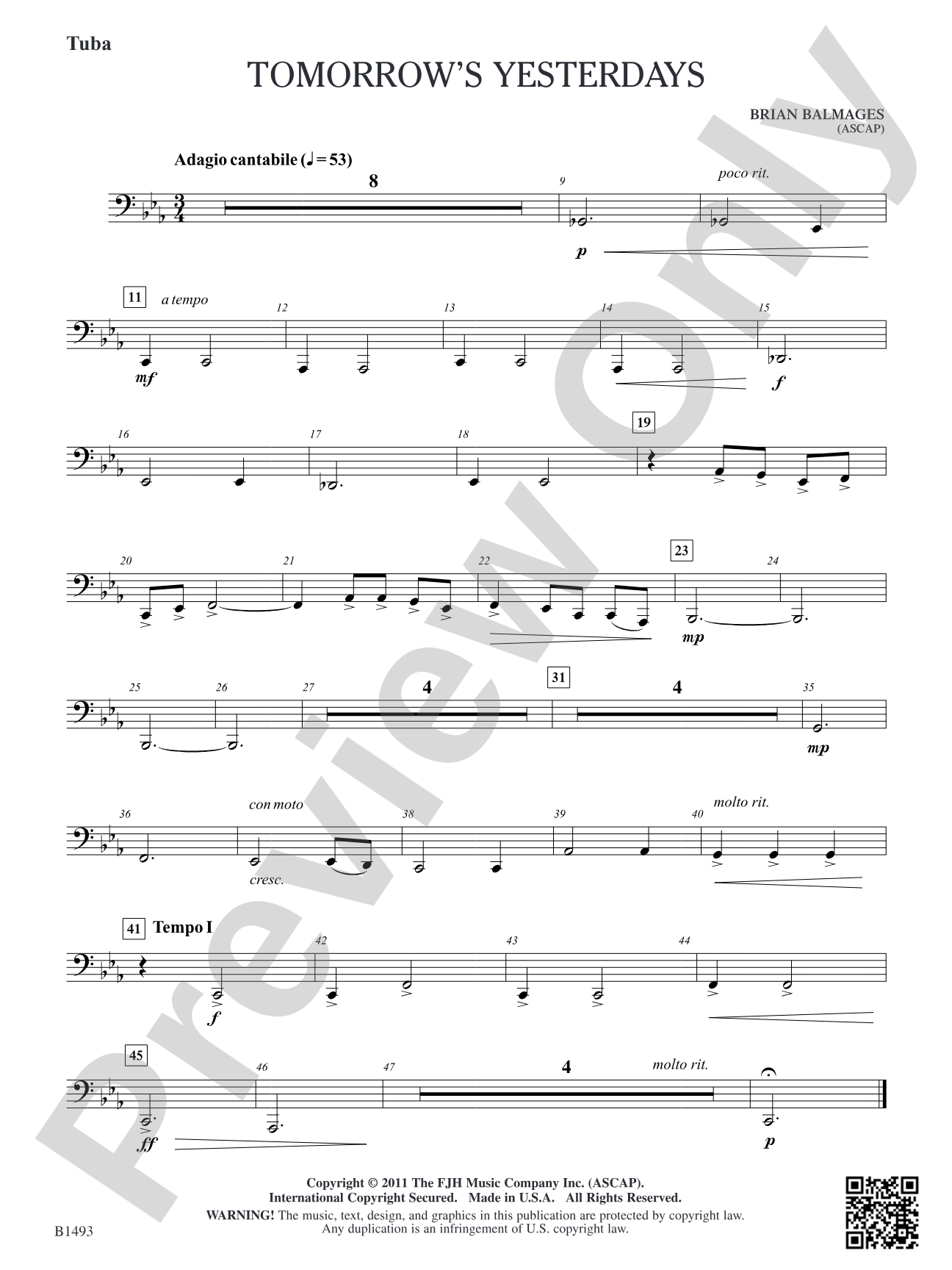 Tomorrow's Yesterdays: Tuba
