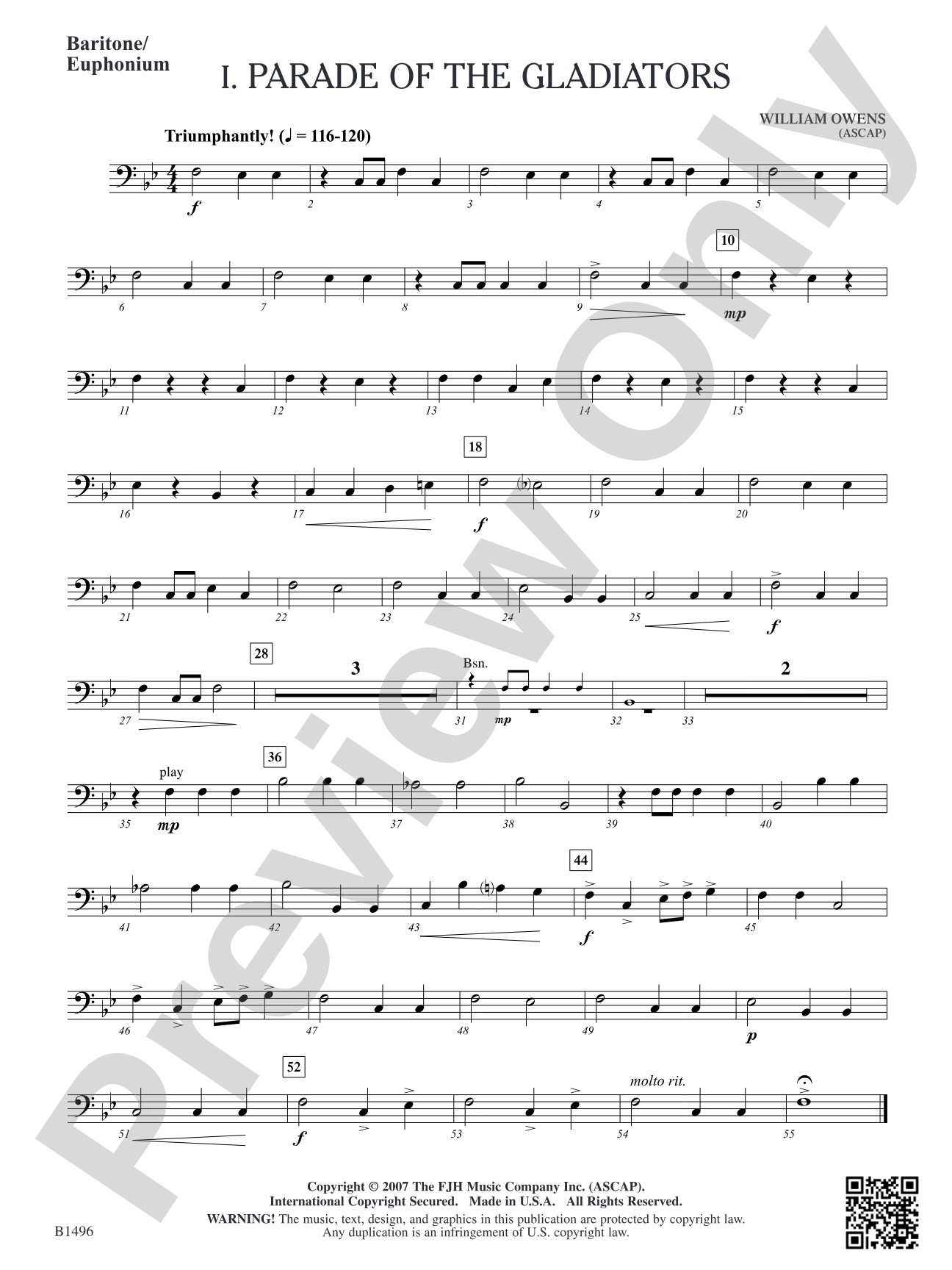 Curtain Up! (Complete Concert Beginning Band Vol.1): Baritone/Euphonium
