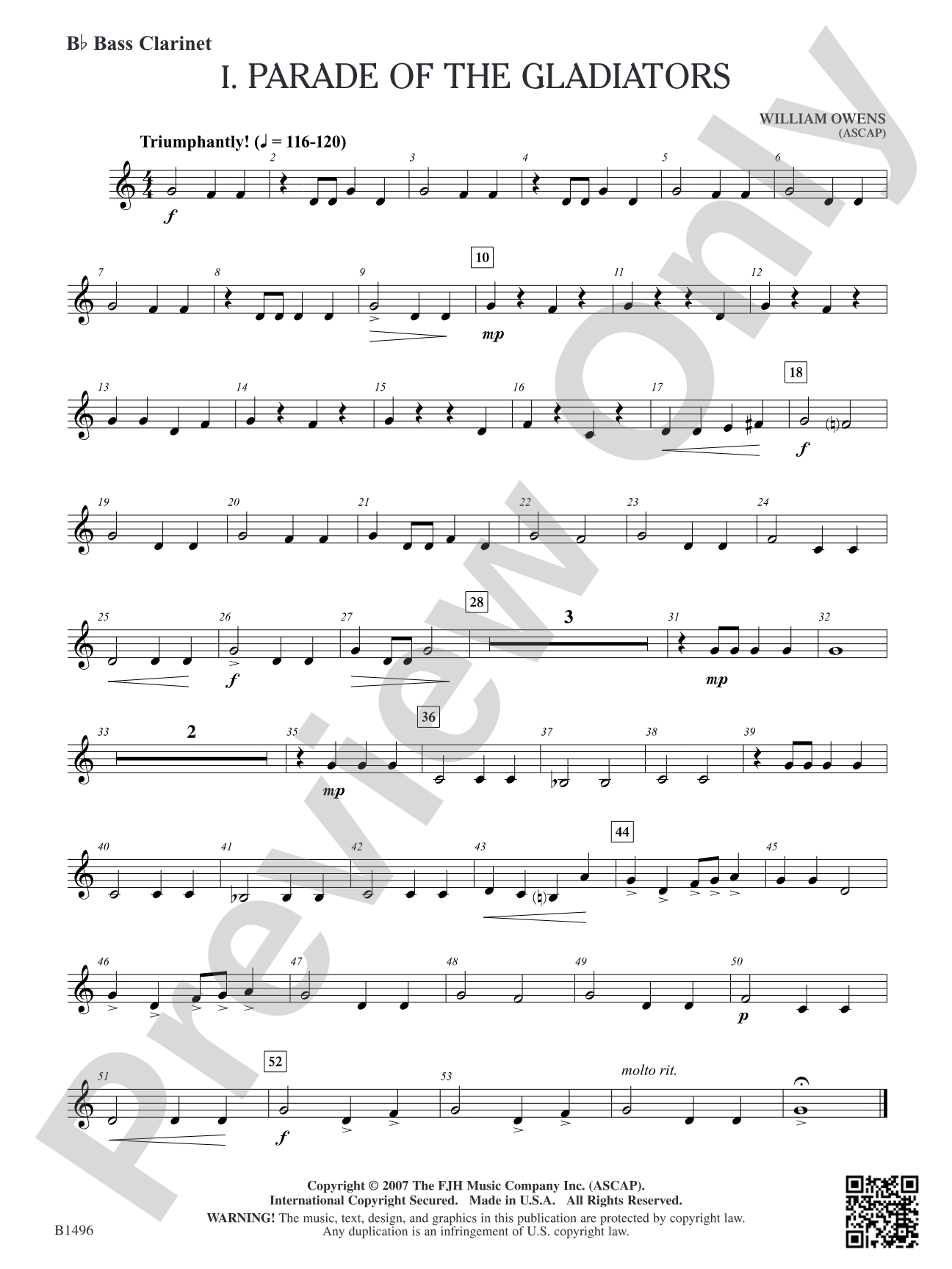 Curtain Up! (Complete Concert Beginning Band Vol.1): B-flat Bass Clarinet