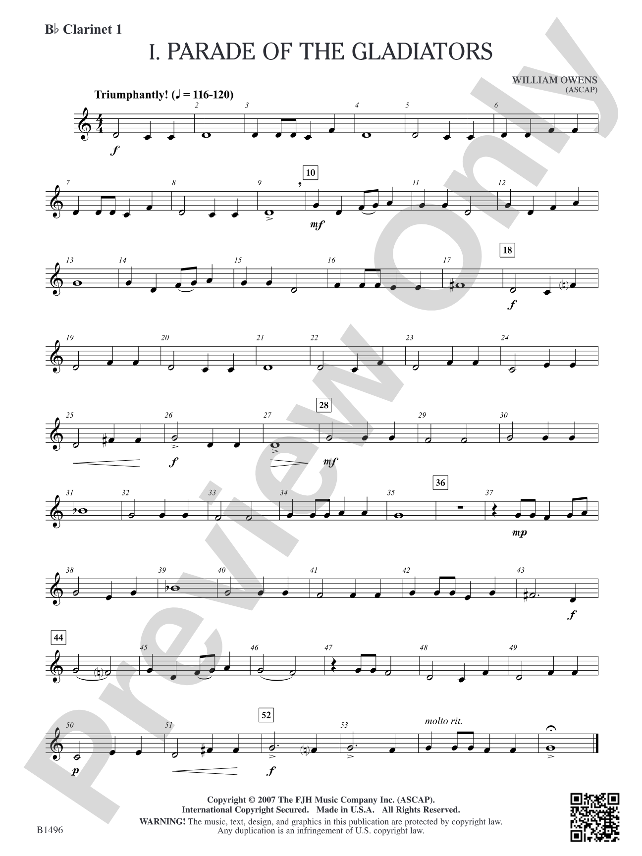 Curtain Up! (Complete Concert Beginning Band Vol.1): B-flat Clarinet 1