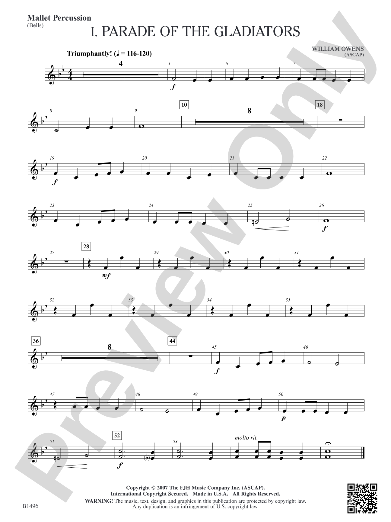 Curtain Up! (Complete Concert Beginning Band Vol.1): Mallet Percussion