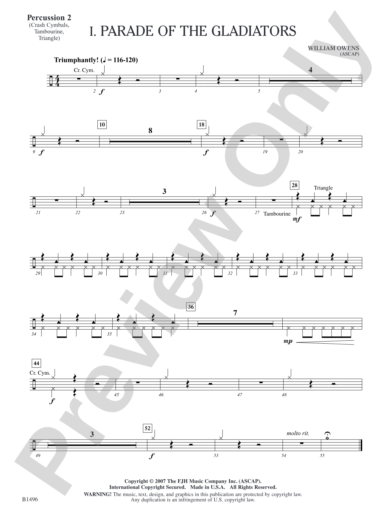 Curtain Up! (Complete Concert Beginning Band Vol.1): Percussion 2