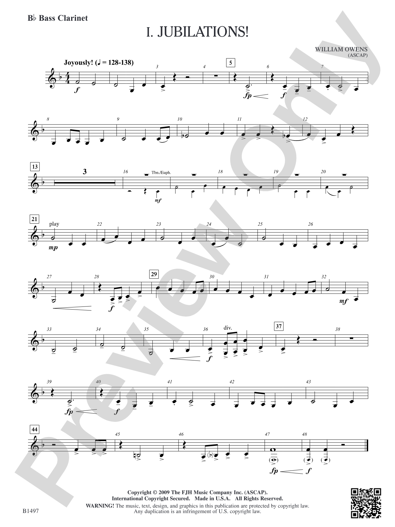 Curtain Up! (Complete Concert Developing Band Vol.1): B-flat Bass Clarinet