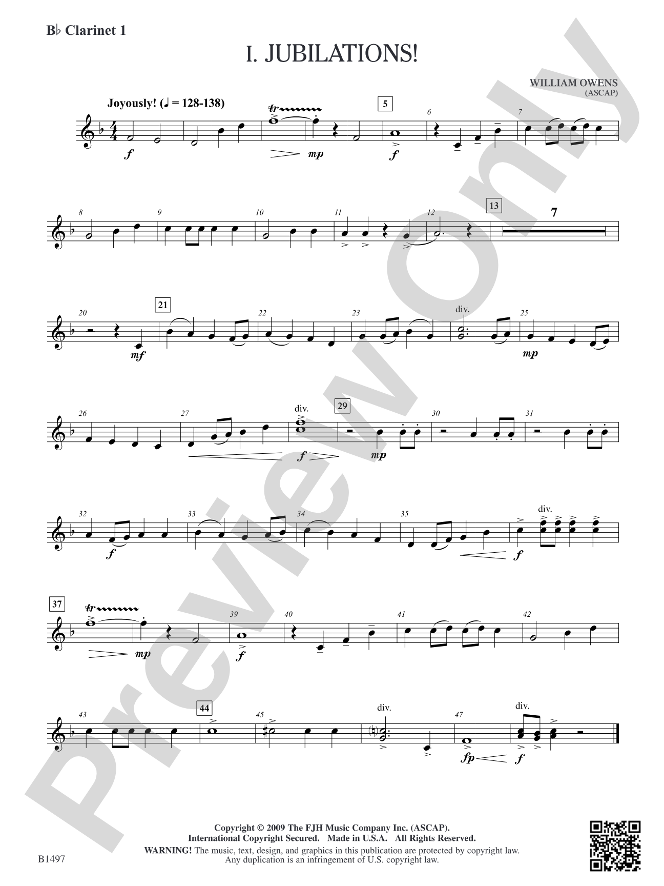 Curtain Up! (Complete Concert Developing Band Vol.1): B-flat Clarinet 1
