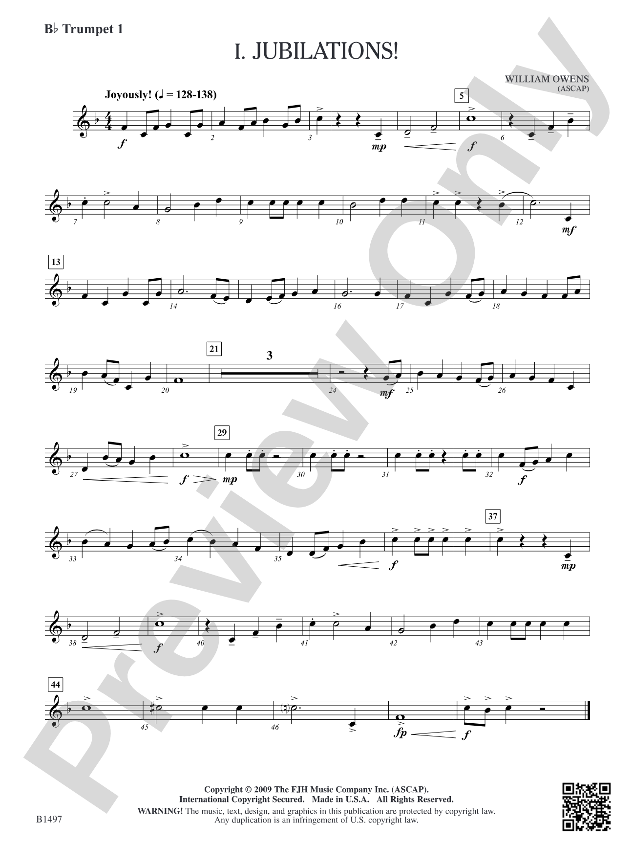 Curtain Up! (Complete Concert Developing Band Vol.1): B-flat Trumpet 1