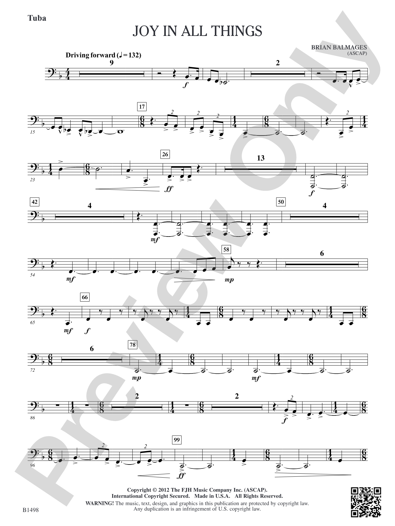 Joy in All Things: Tuba