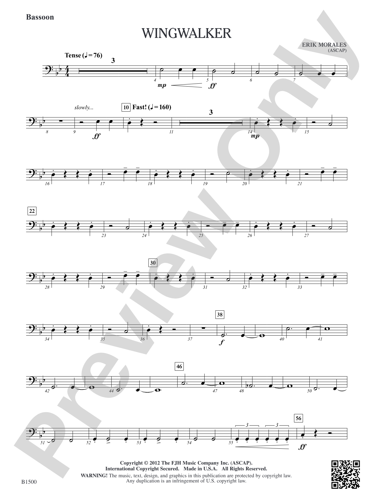 Wingwalker: Bassoon