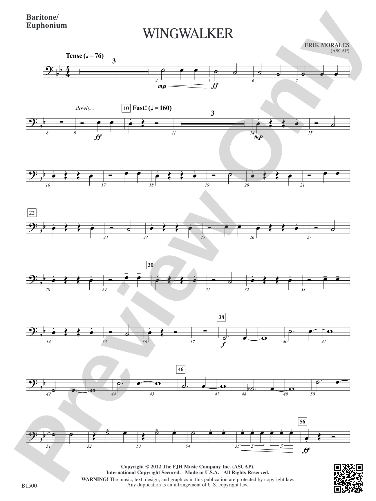 Wingwalker: Baritone/Euphonium