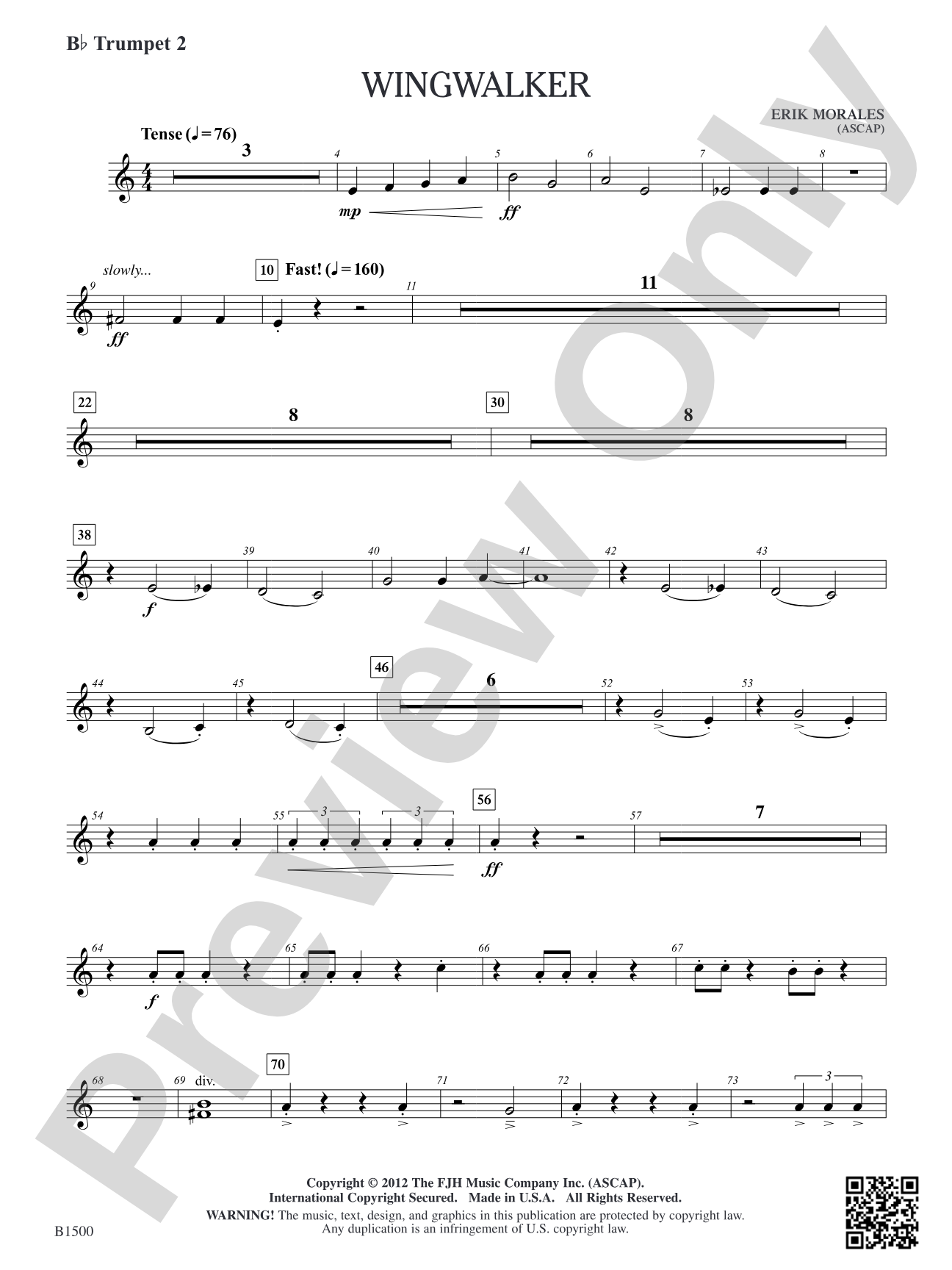 Wingwalker: B-flat Trumpet 2