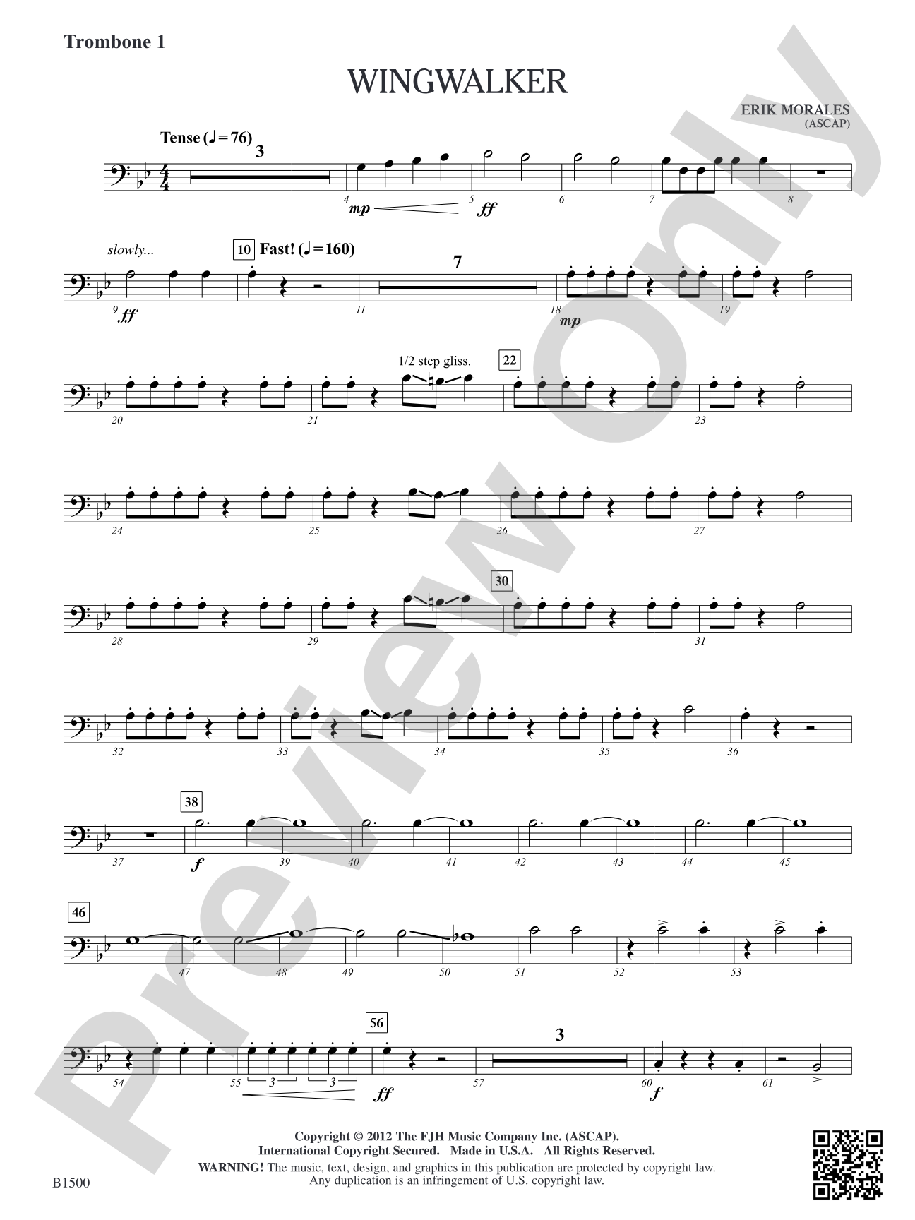 Wingwalker: Trombone 1