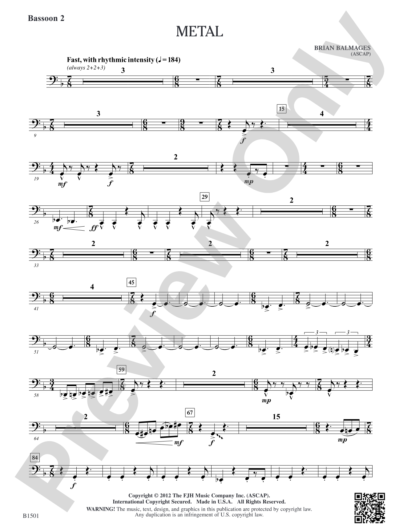 Metal: Bassoon 2