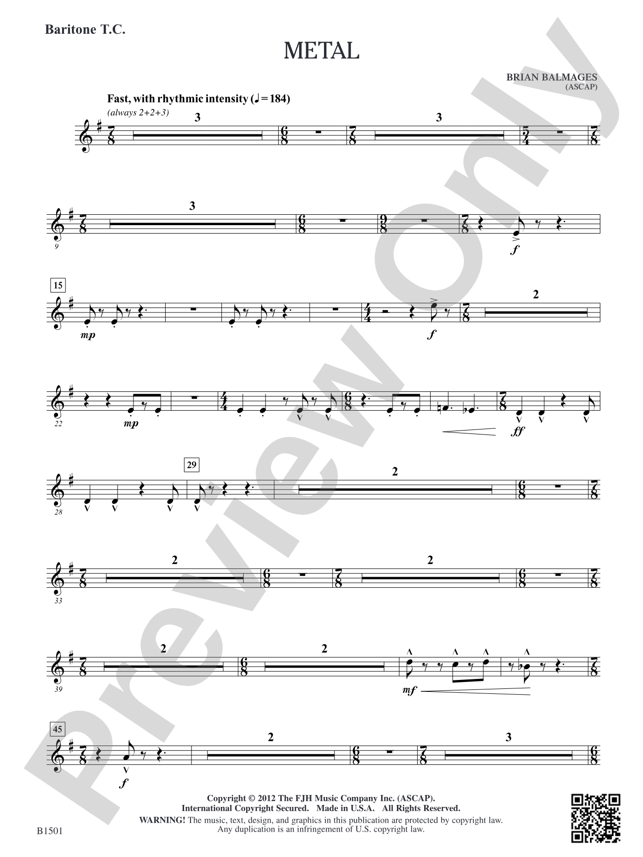 Metal: Baritone T.C.