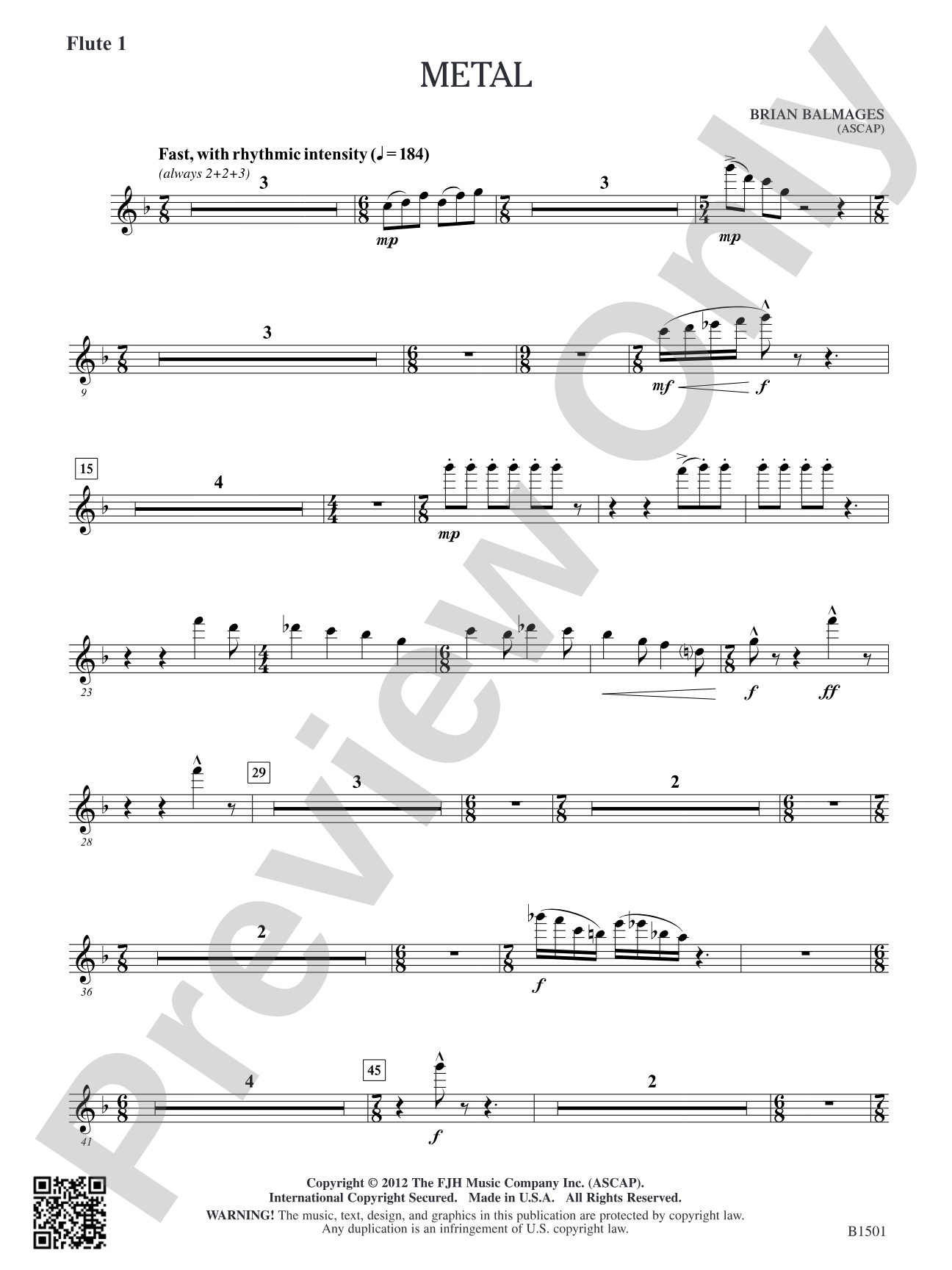 Metal: Flute 1