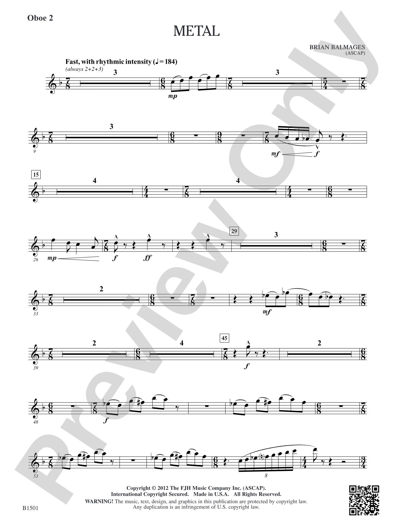 Metal: Oboe 2