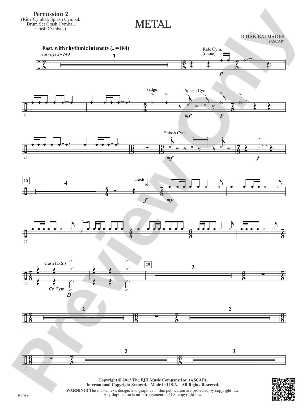 Metal: Percussion 2
