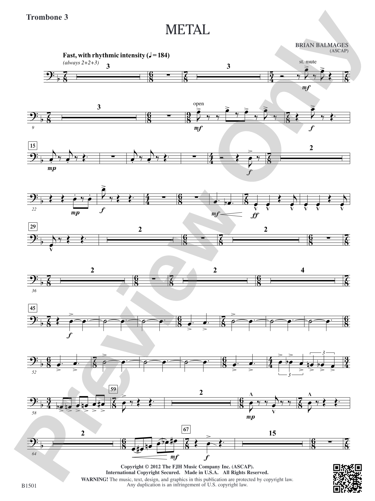 Metal: Trombone 3