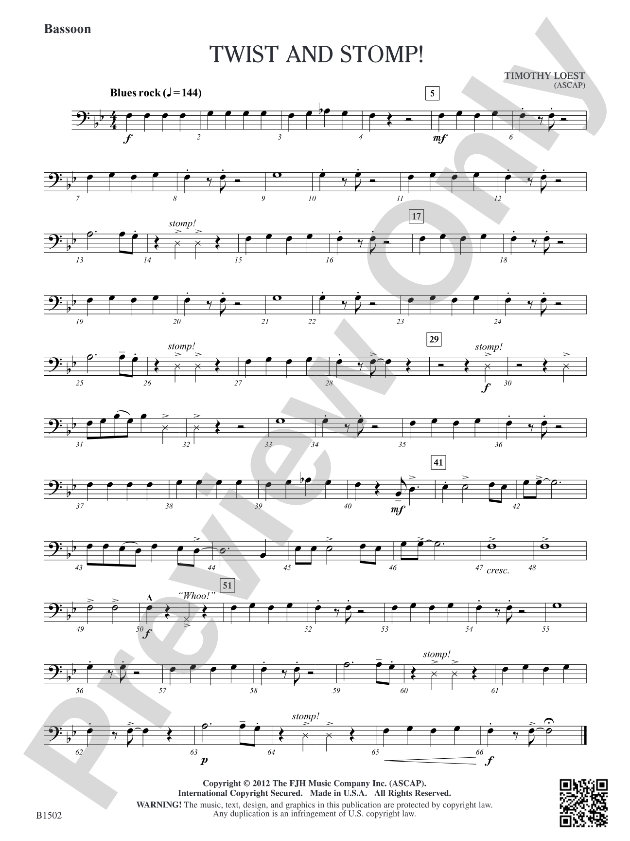 Twist and Stomp!: Bassoon