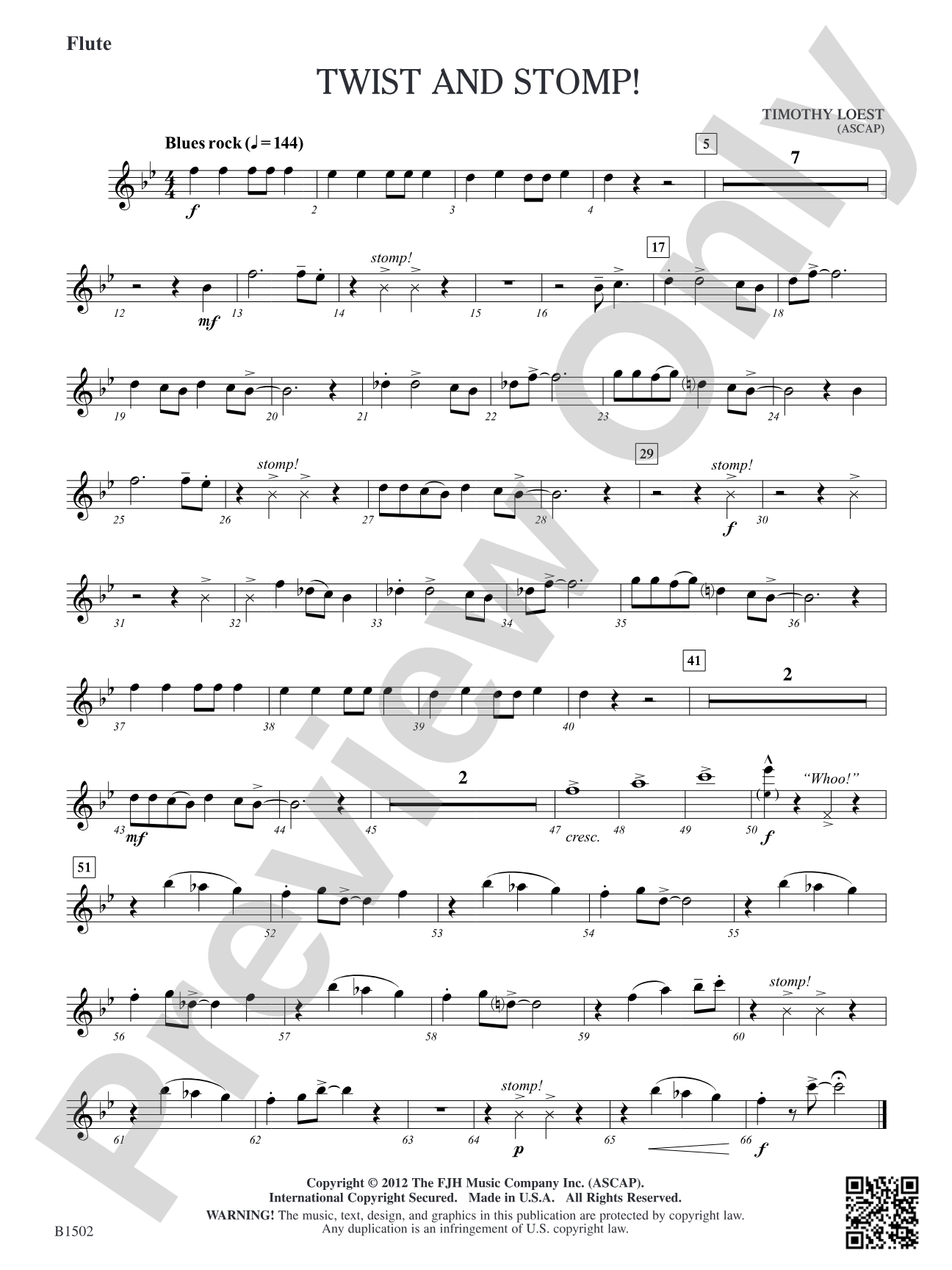 Twist and Stomp!: Flute