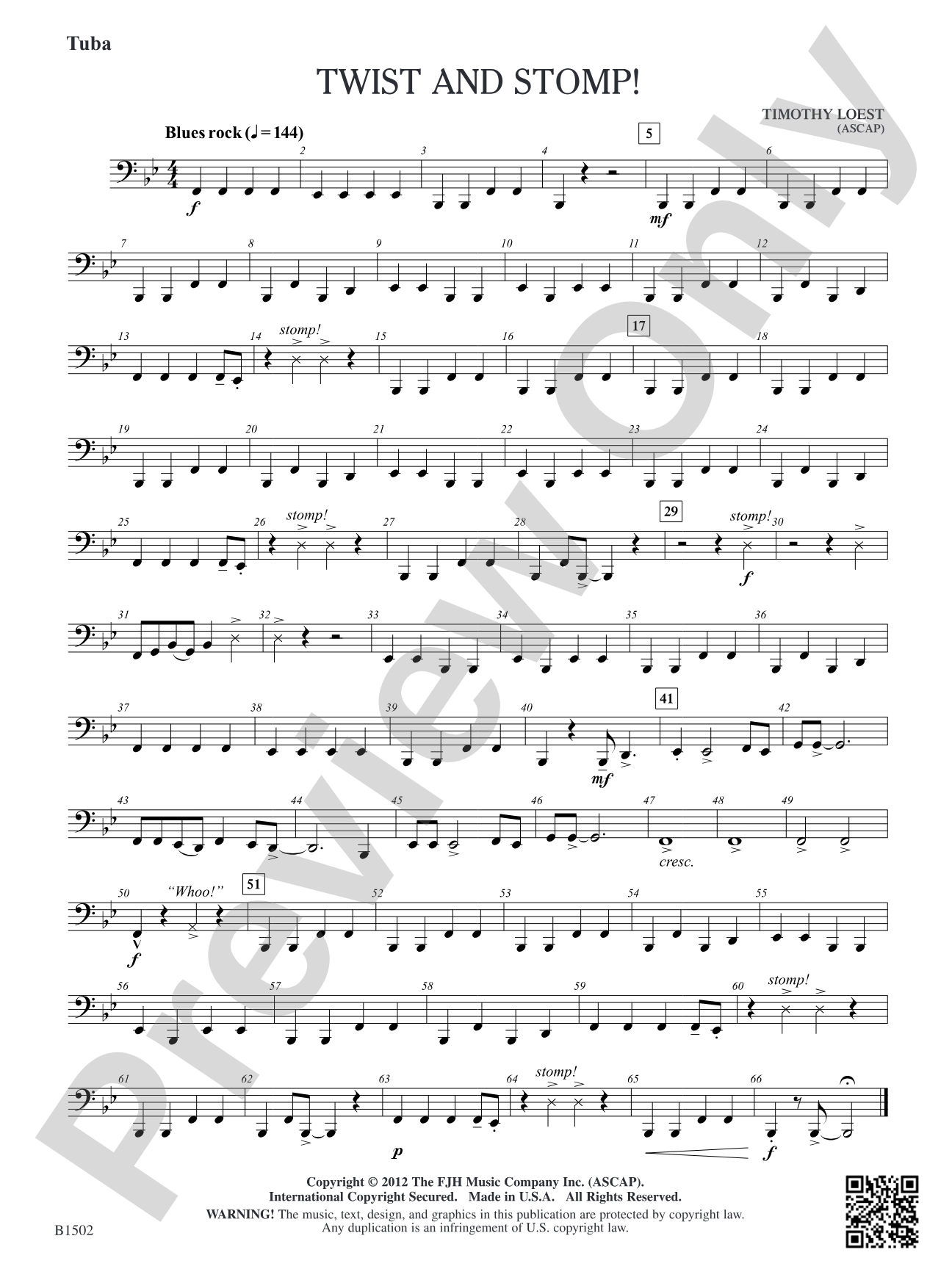 Twist and Stomp!: Tuba