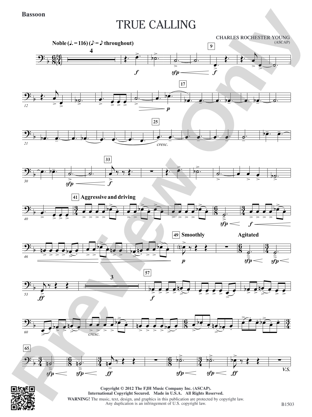 True Calling: Bassoon