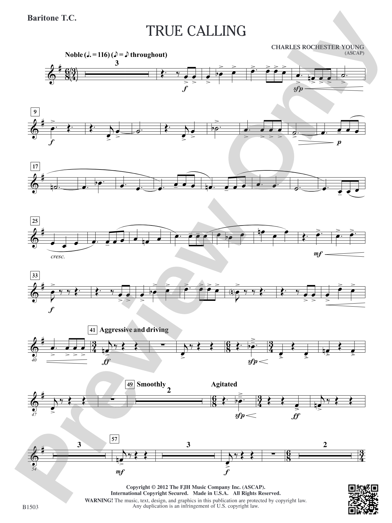 True Calling: Baritone T.C.