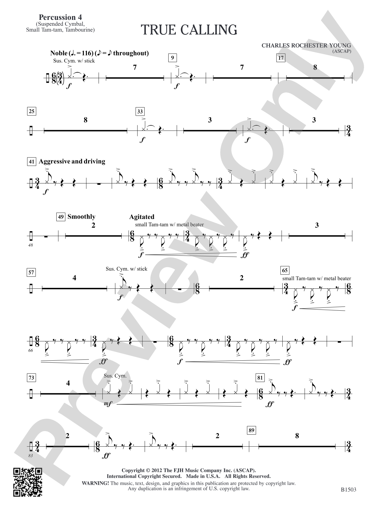 True Calling: Percussion 4
