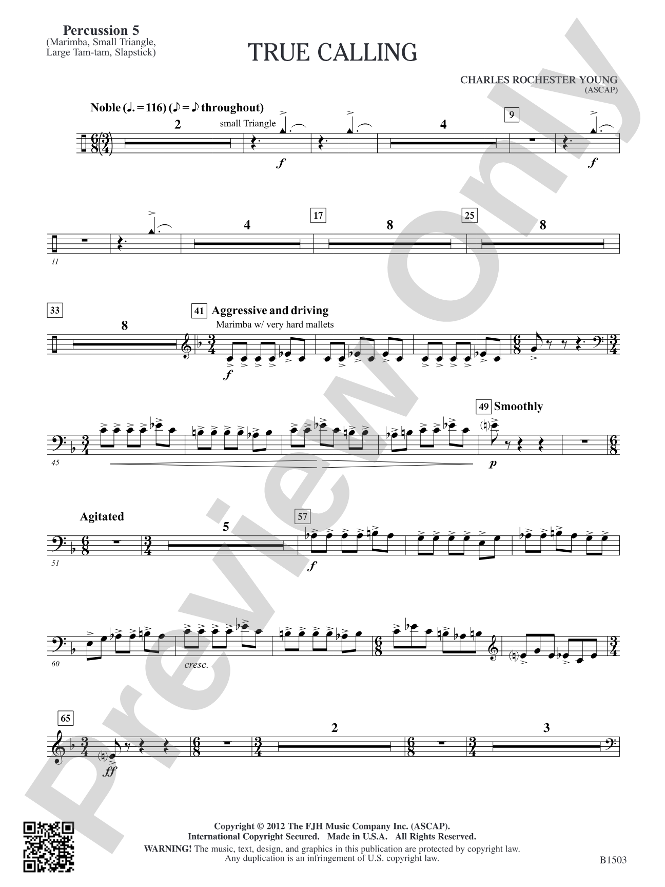 True Calling: Percussion 5