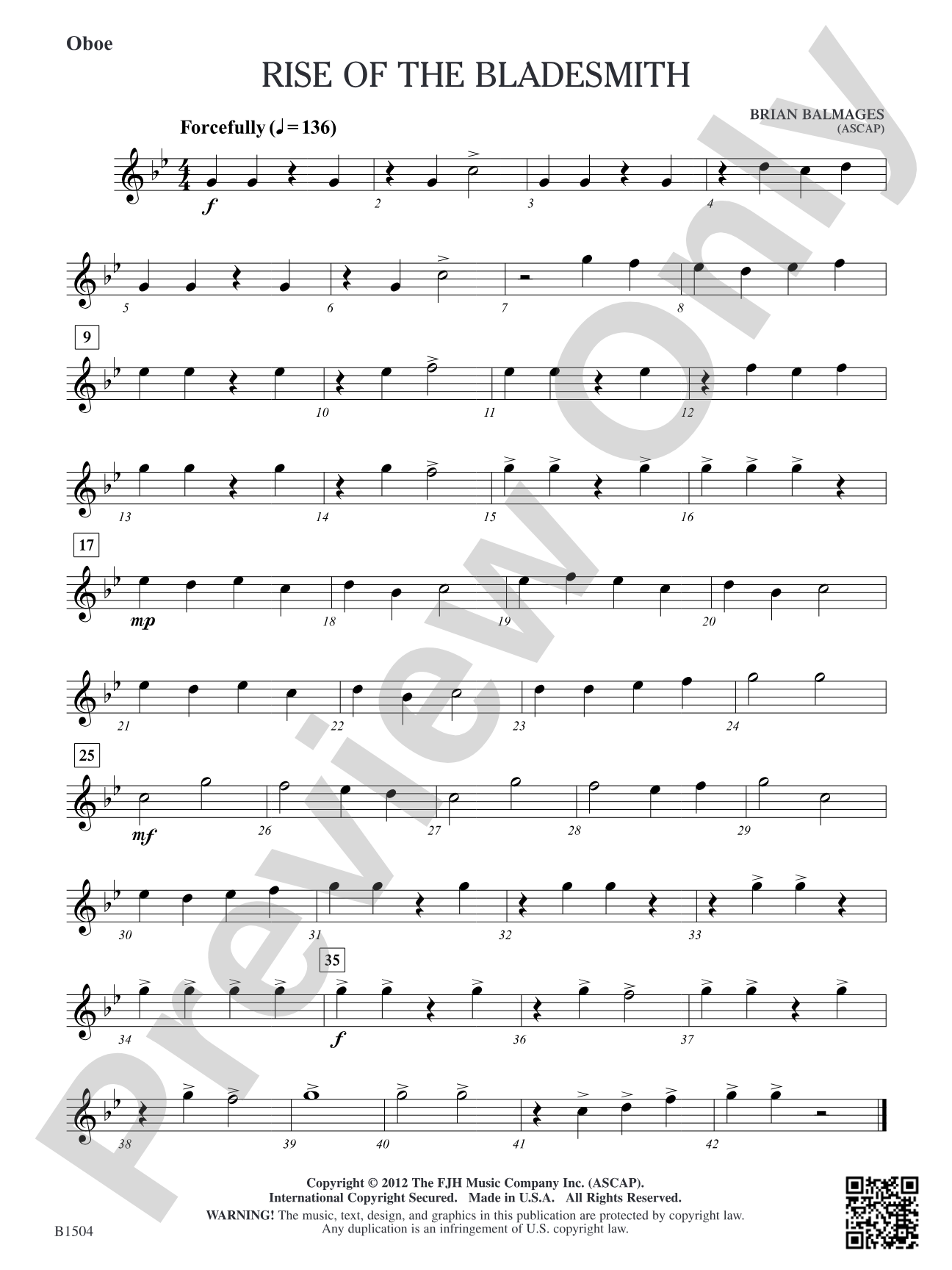 Rise of the Bladesmith: Oboe