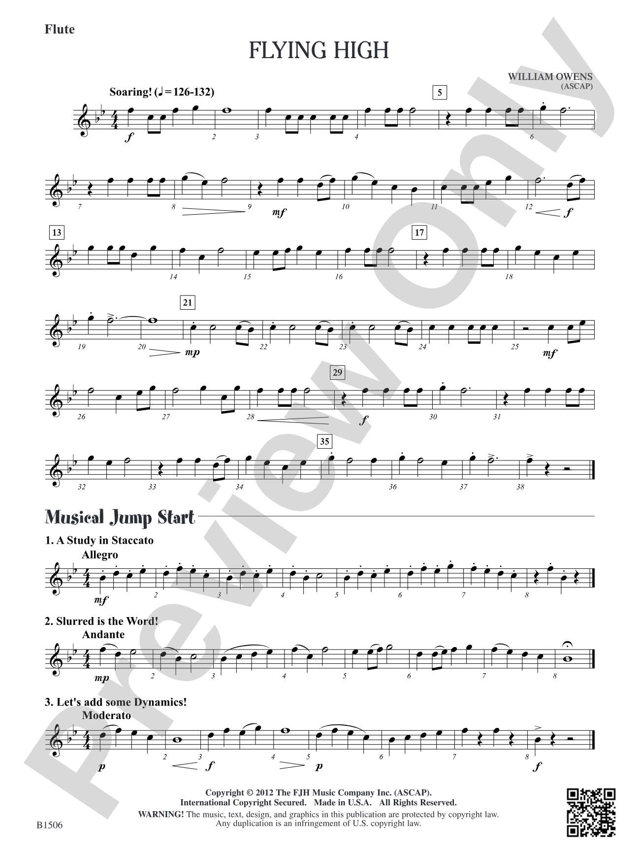 Flying High: Flute