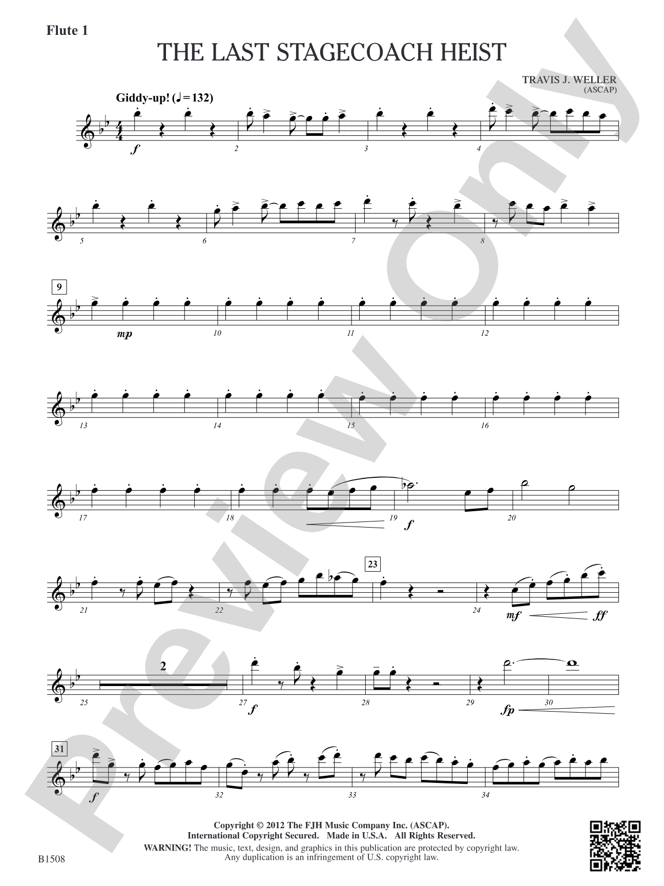 The Last Stagecoach Heist: Flute 1